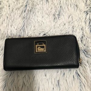 Dooney & Bourke Black Leather Wallet